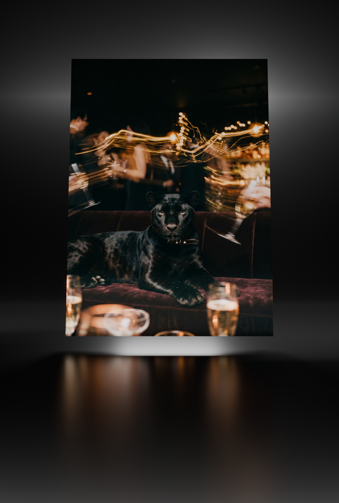 PANTHER PARTY — DIBOND PRINT
