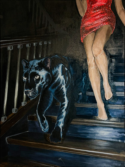 PANTHER PARTY — DIBOND PRINT (Preorder)